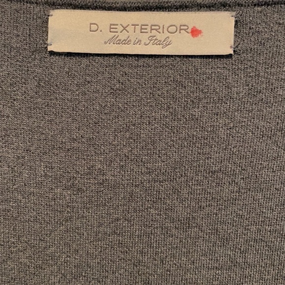 D. Exterior Cashmere Blend Midi Dress - Picture 5 of 14